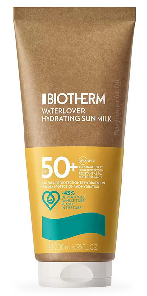 Косметика-уход BIOTHERM Waterlover Hydrating Sun Milk SPF50 Солнцезащитное увлажняющее молочко для лица и тела