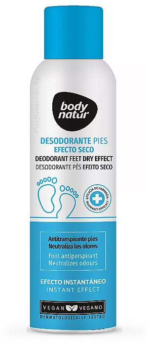 Дезодорант BODY NATUR Deodorant Dry Effect Foot Antiperspirant