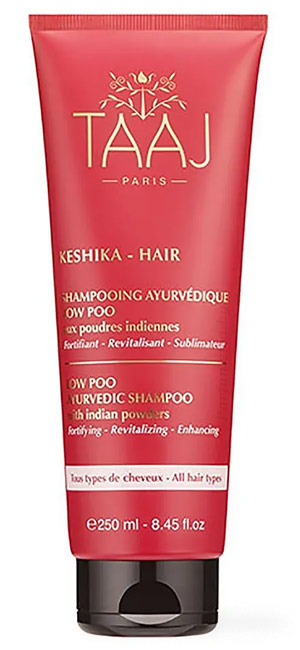 Косметика-уход TAAJ Keshika-Hair Shampooing Low Poo Бессульфатный шампунь для натуральных и кудрявых волос