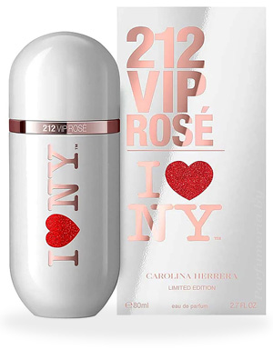 Парфюмерная вода CAROLINA HERRERA 212 Vip Rose Love NY